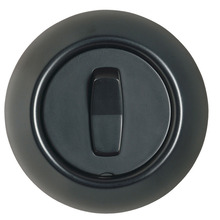 Strömbrytare Trapp 1-pol Svart Renova Schneider Electric